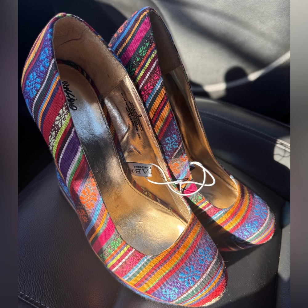 Boho women’s wedge heel
